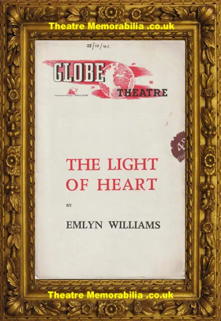 London Globe Theatre – The Light Of Heart – 1941