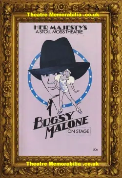 London Her Majestys Theatre – Bugsy Malone On Stage – 1983