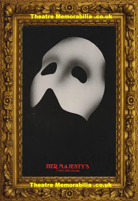 London Her Majestys Theatre – Phantom Of The Opera – 1986