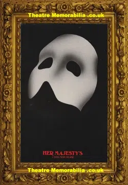 London Her Majestys Theatre – Phantom Of The Opera – 1986