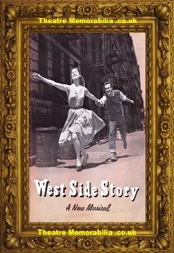 London Her Majestys Theatre – West Side Story 1958 – Chakiris