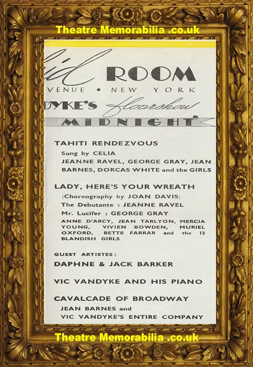 London Hippodrome Theatre - Get A Load Of This - 1941