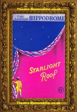 London Hippodrome Theatre – Starlight Roof 1947 – Julie Andrews