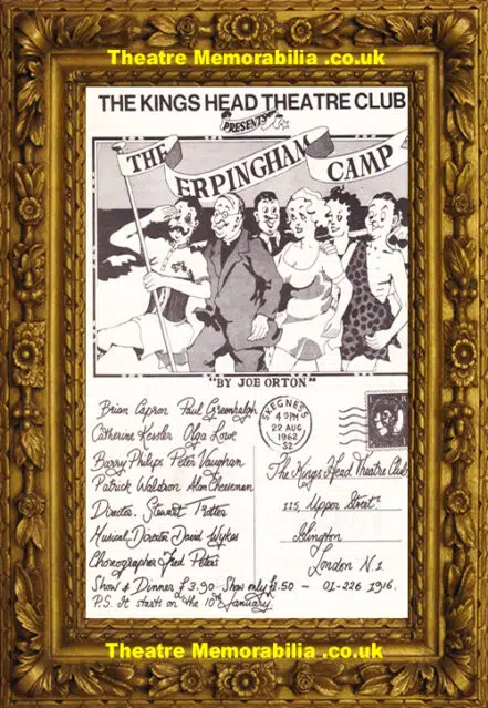 London Kings Head Theatre – The Erpingham Camp – 1973