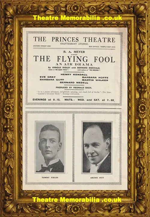 London Lyceum Theatre - The Show's The Thing 1929 Gracie Fields