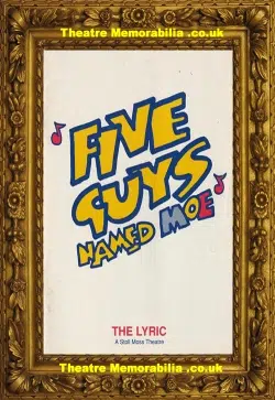 London Lyric Theatre – Five Guys Named Moe – 1990