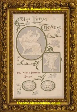 London Lyric Theatre – Virginius – 1897