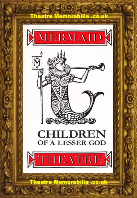 London Mermaid Theatre – Children Of A Lesser God – 1973