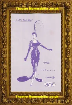 London National Theatre A Little Night Music Honor Blackman 1979