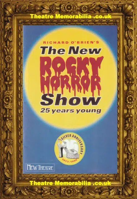 London New Theatre – The Rocky Horror Show 1998 Donovan SIGNED