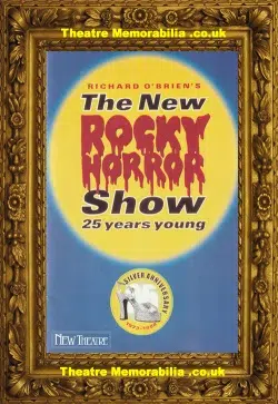 London New Theatre – The Rocky Horror Show 1998 Donovan SIGNED