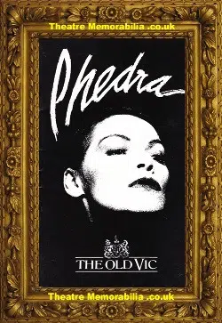 London Old Vic Theatre – Phedre – 1973 – Glenda Jackson