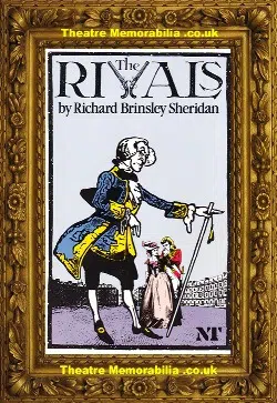 London Olivier Theatre – The Rivals – 1983 – Tim Curry