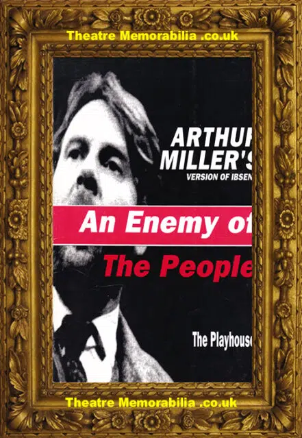 London Playhouse Theatre – An Enemy Of The People – 1988