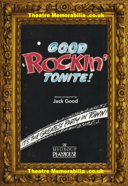 London Playhouse Theatre – Good Rockin Tonite – 1992