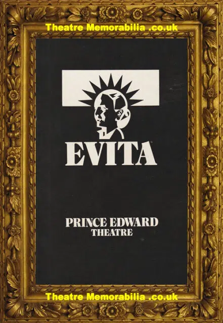 London Prince Edward Theatre – Evita – 1984 – Siobhan McCarthy