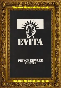 London Prince Edward Theatre – Evita – 1984 – Siobhan McCarthy