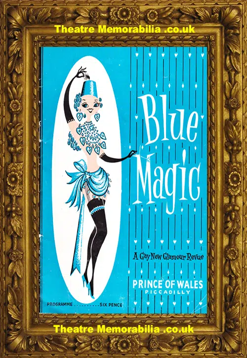 London Prince Of Wales Theatre - Blue Magic 1959 - Bassey Cooper