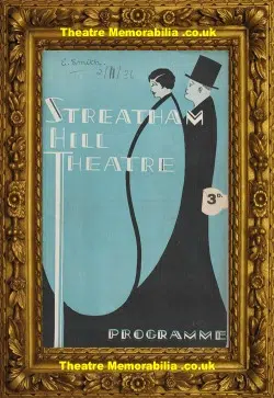 London Streatham Hill Theatre – The Lady Of La Paz – 1936