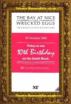 London The National Theatre – Bay At Nice + Wrecked Eggs 1986