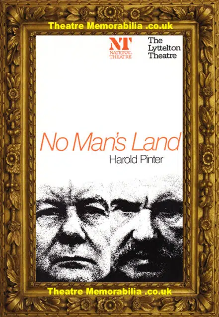 London The National Theatre – No Man’s Land – 1975 John Gielgud