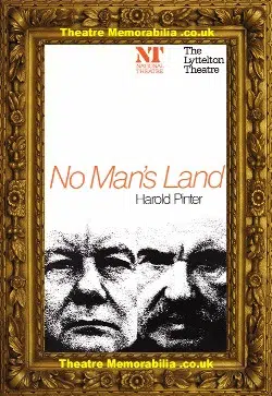 London The National Theatre – No Man’s Land – 1975 John Gielgud