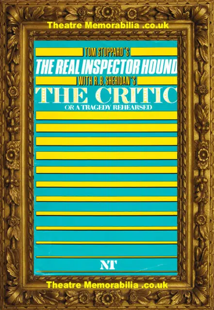 London The National Theatre – The Real Inspector Hound 1985