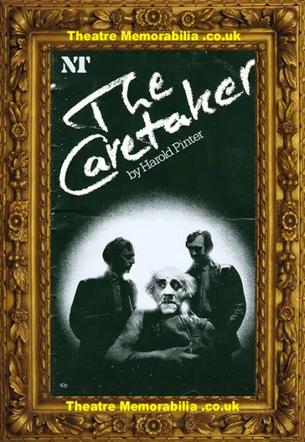 London The National Theatre – The Caretaker 1980 Jonathan Pryce