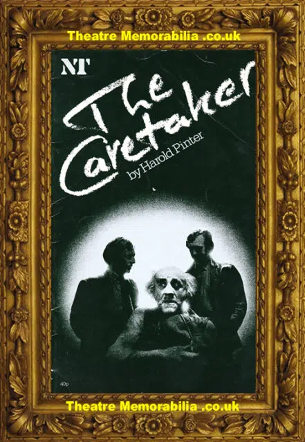 London The National Theatre – The Caretaker 1980 Warren Mitchell