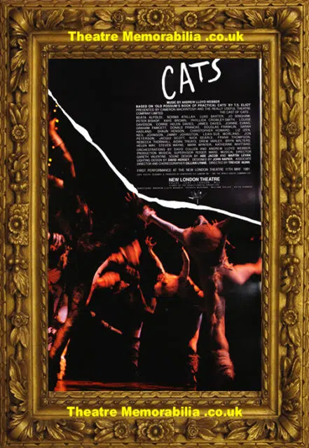 London Theatre – Cats – Plus souvenir Brochure 1992