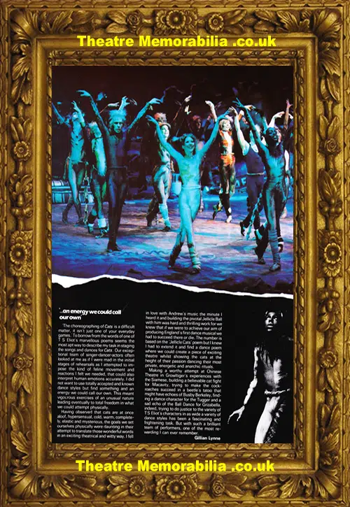 London Theatre - Cats Souvenir Brochure - 1988