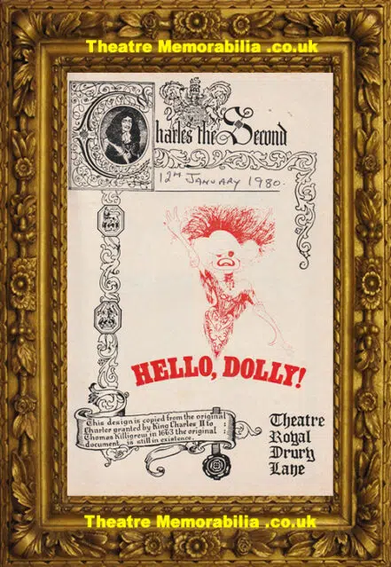 London Theatre Royal – Hello Dolly – 1980