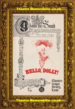 London Theatre Royal – Hello Dolly – 1980