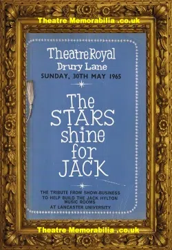 London Theatre Royal – The Stars Shine For Jack – 1965 Dietrich