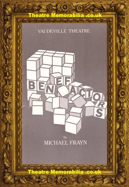 London Vaudeville Theatre – Benefactors – 1984 – Patricia Hodge