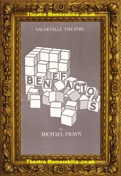 London Vaudeville Theatre – Benefactors – 1984 – Patricia Hodge