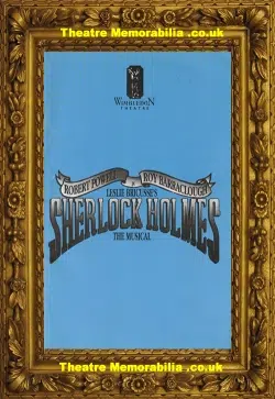 London Wimbledon Theatre – Sherlock Holmes The Musical – 1993