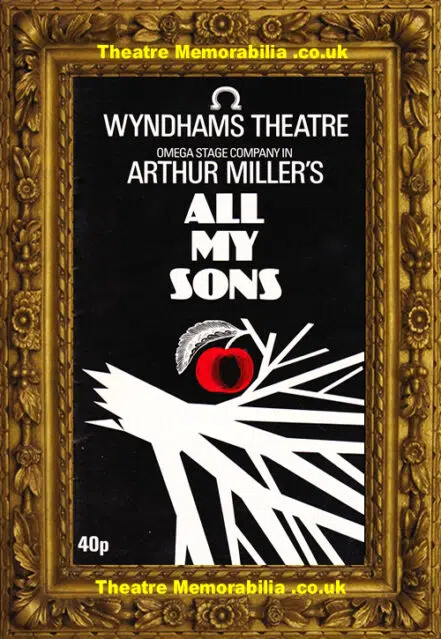 London Wyndhams Theatre – All My Sons – 1981