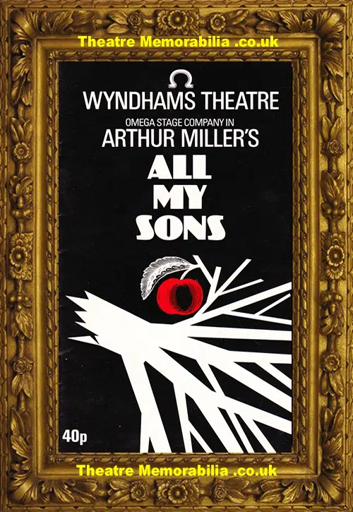 London Wyndhams Theatre - All My Sons - 1981