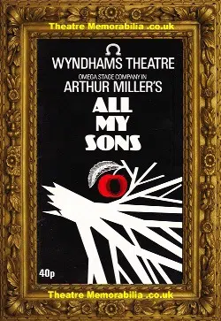 London Wyndhams Theatre – All My Sons – 1981