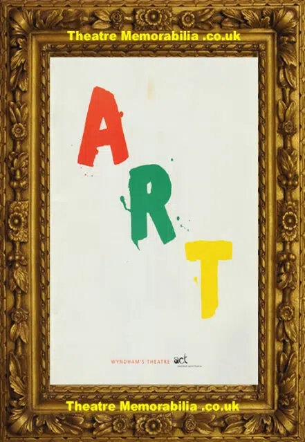 London Wyndham’s Theatre – ART – 1996 – Jack Dee – Larry Lamb