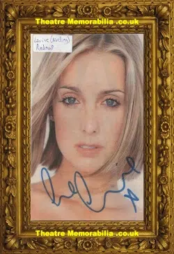 Louise Redknapp Autograph Signed Picture – Louise Nurding