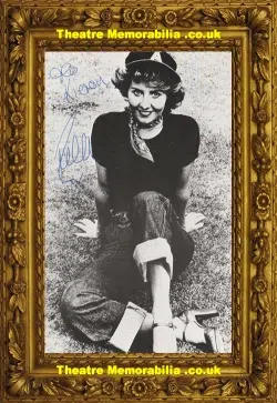 Lu Lu Autograph Signed Picture Scottish Singer