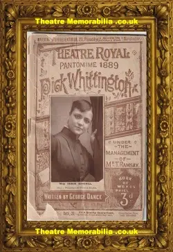 Manchester Theatre Royal Dick Whittington 1889 – 1800s