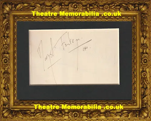 Margot Fonteyn Autograph Autographed Signed - Ballet