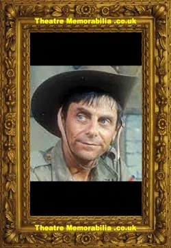 Melvyn Hayes Autograph Signed CLEVER Doodle Ain’t Half Hot Mum