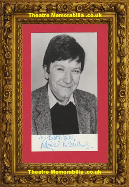 Michael Williams Autograph Signed Picture – A Fine Romance