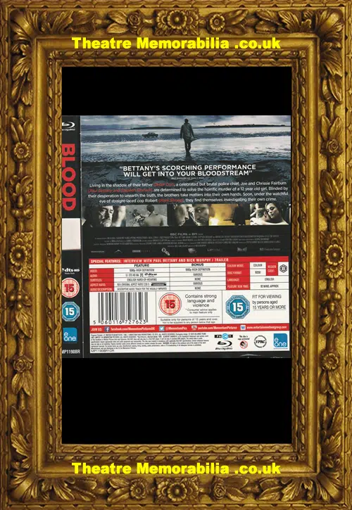 Nick Murphy Film Director - Blood - Signed DVD Cover