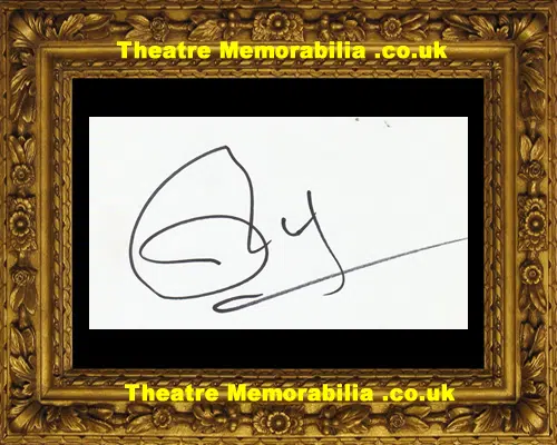 Olly Murs Autograph Signed Card Pop Singer Presenter