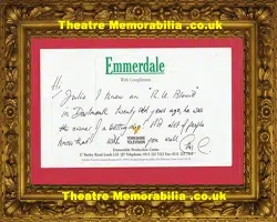 Patrick Connolly Autograph Signed Picture – Emmerdale